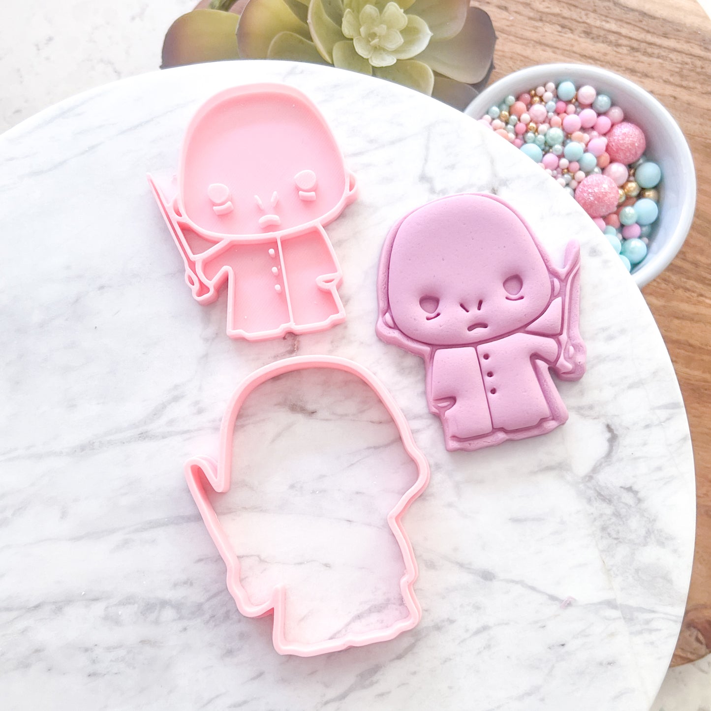 "Voldemort" - Cookie Cutter & Stamp