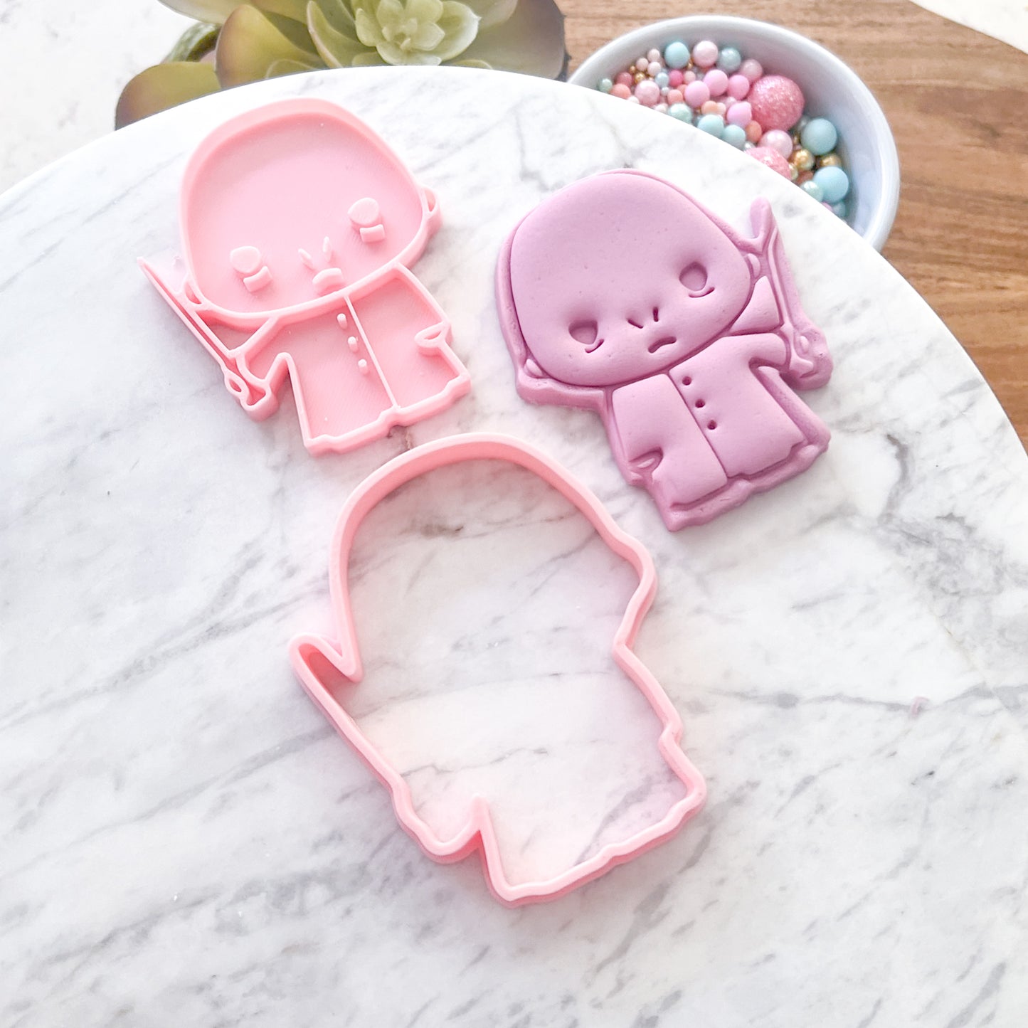 "Voldemort" - Cookie Cutter & Stamp