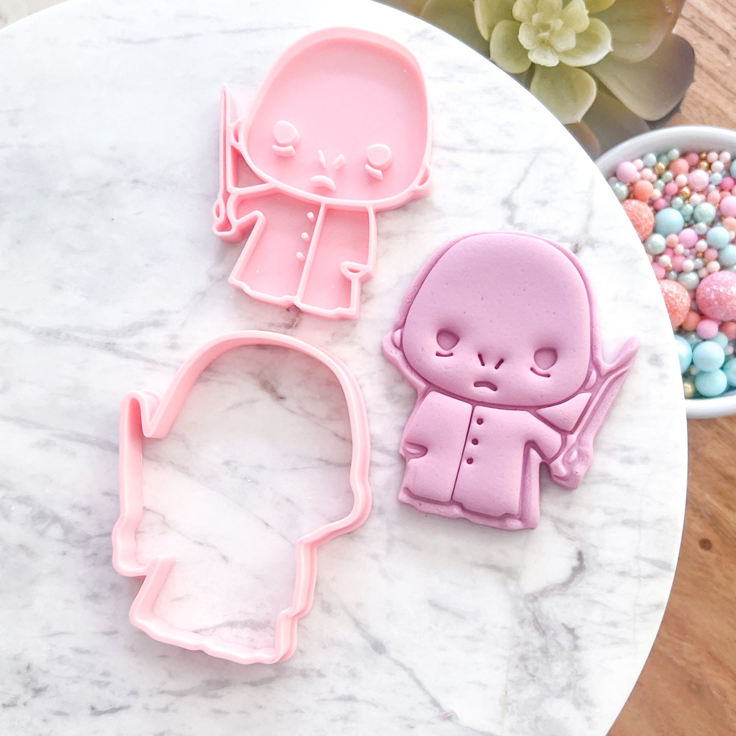 "Voldemort" - Cookie Cutter & Stamp