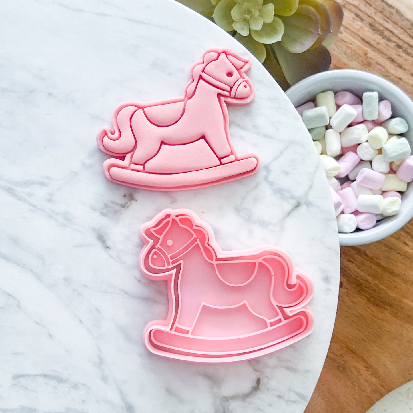 "Rocking Horse" Cookie Cutter & Stamp