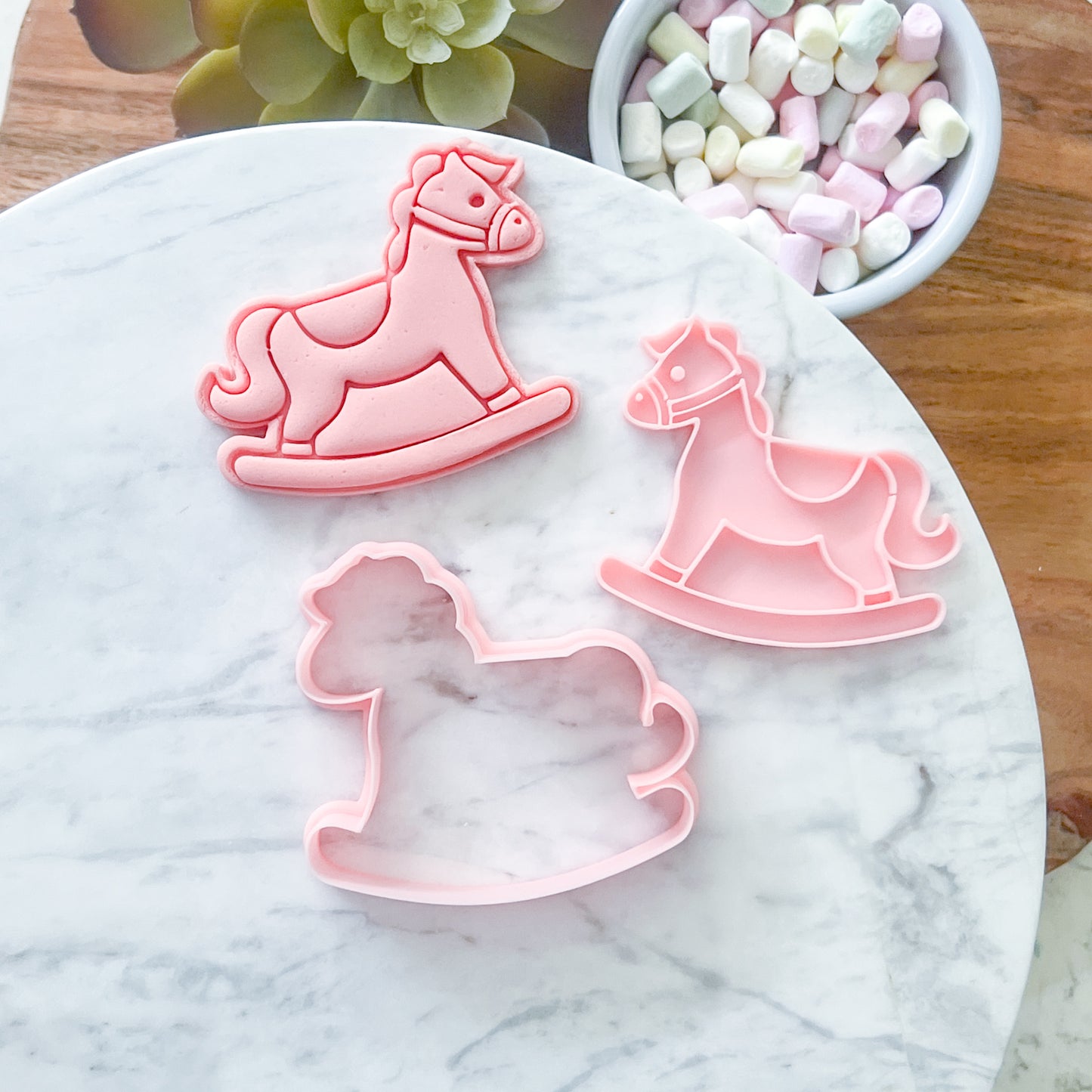 "Rocking Horse" Cookie Cutter & Stamp
