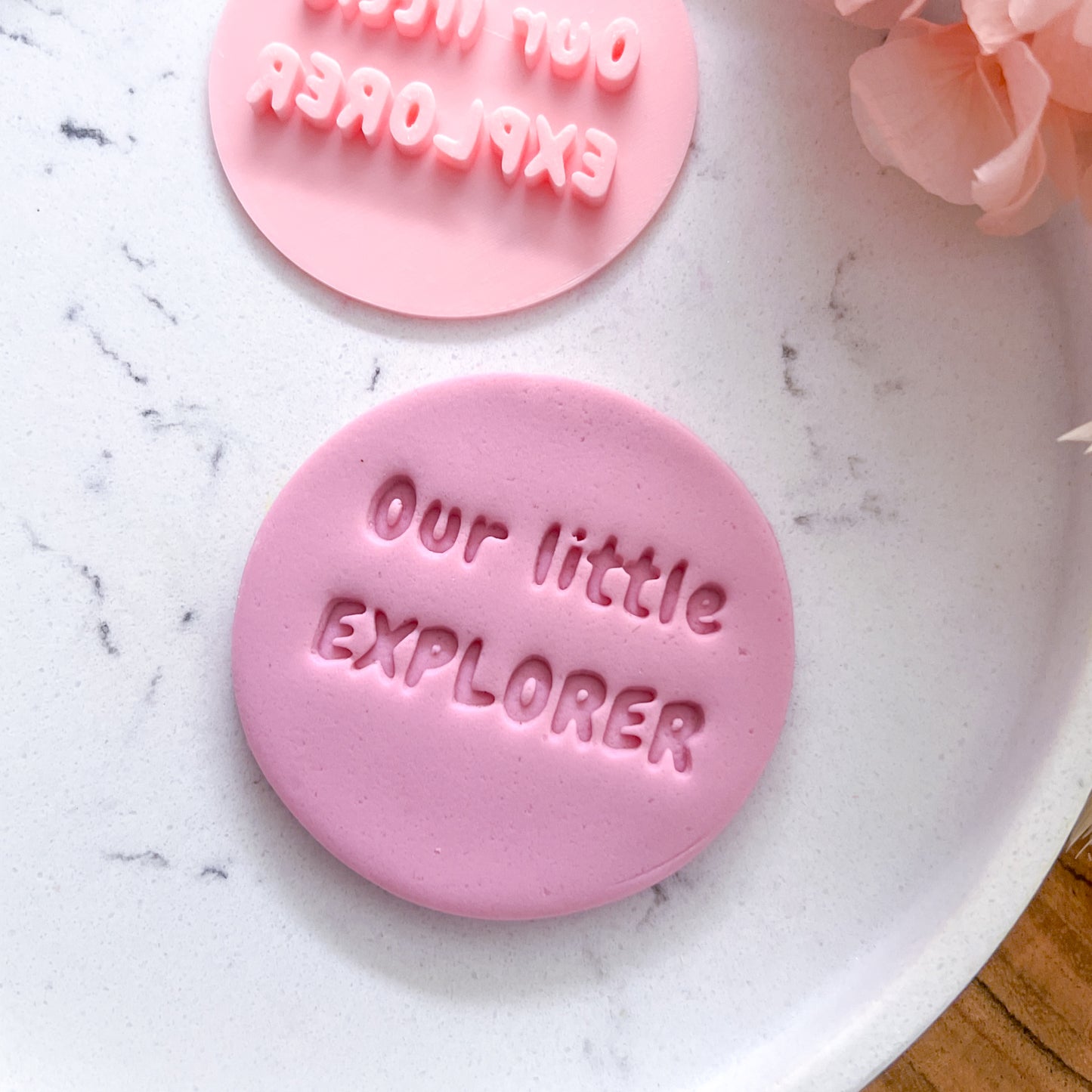 Our Little Explorer Fondant Stamp