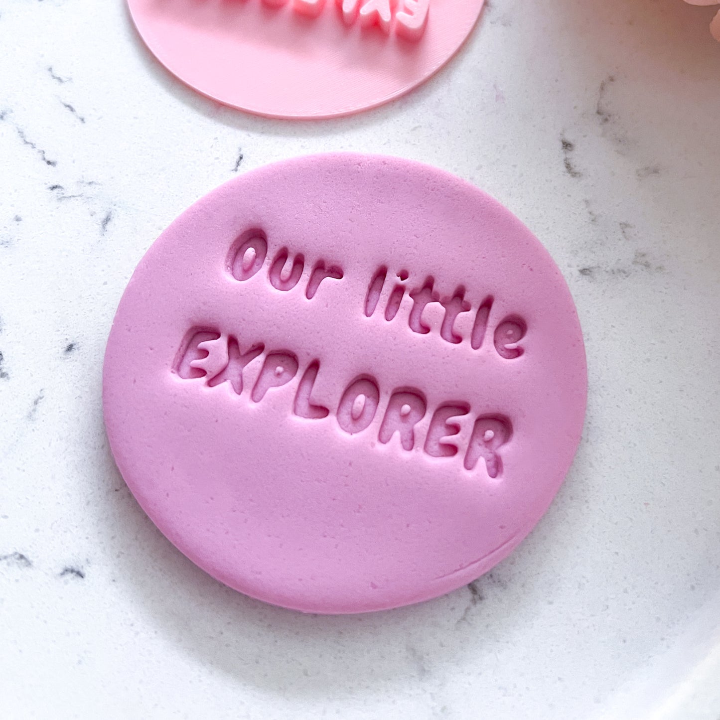 Our Little Explorer Fondant Stamp