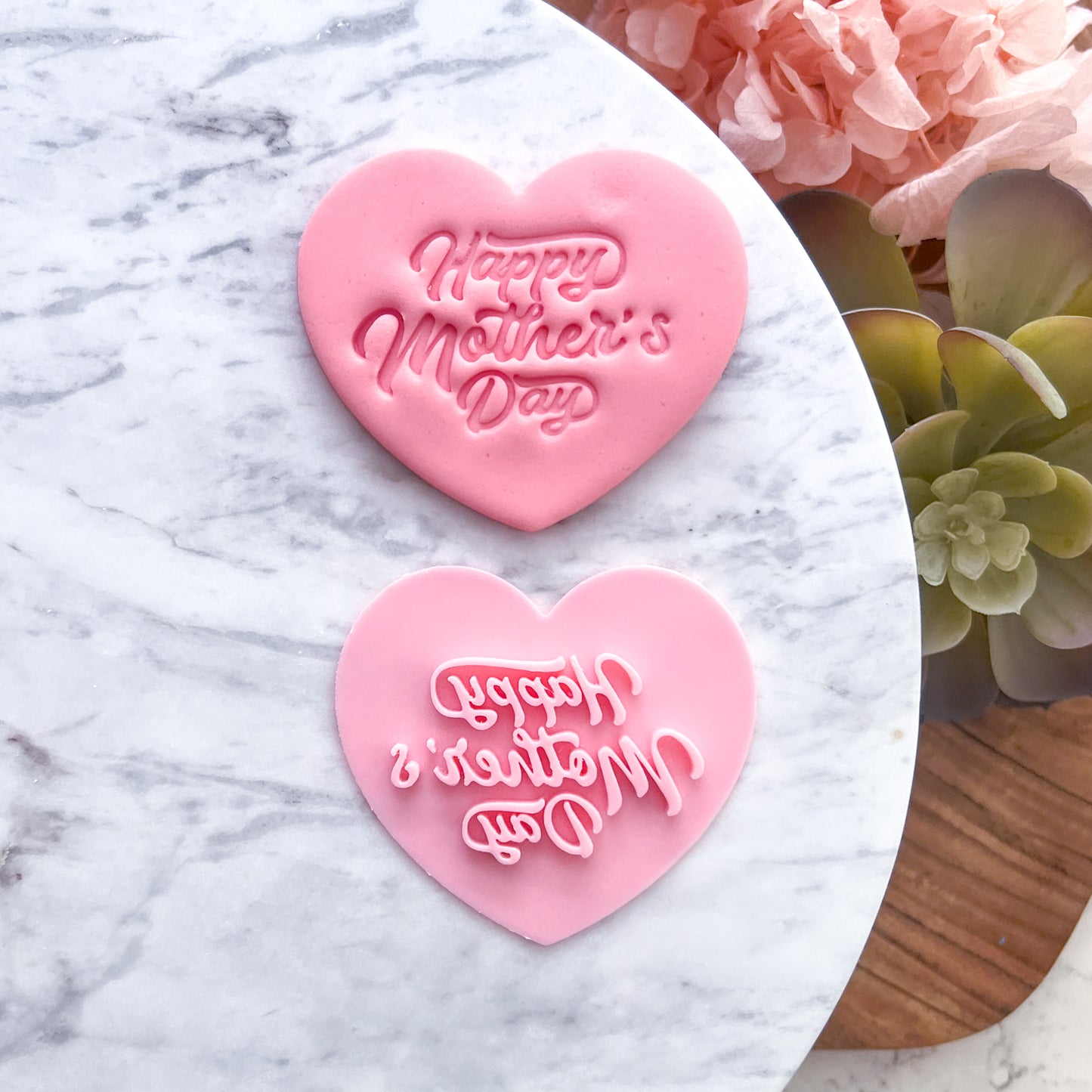 Happy Mothers Day #3 Fondant Stamp