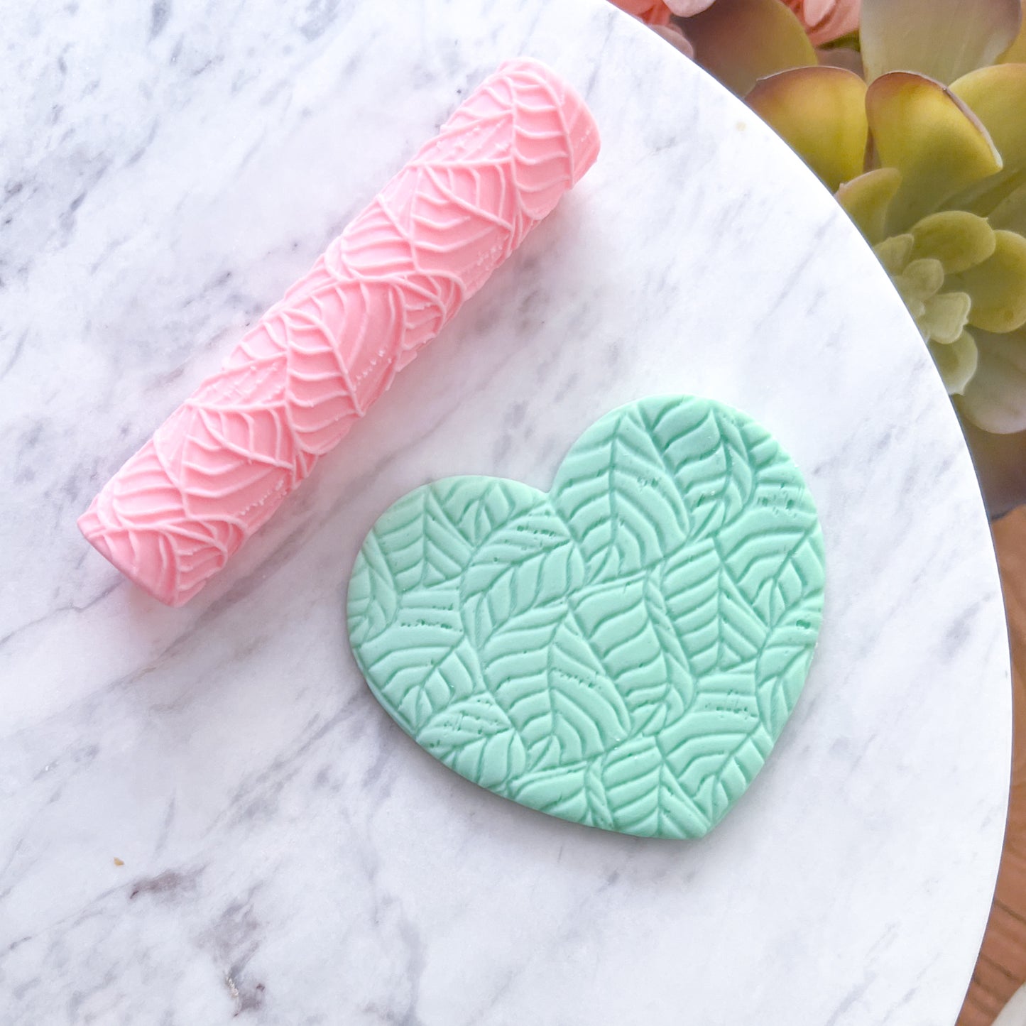 "Jungle Leaves" Fondant Texture Roller