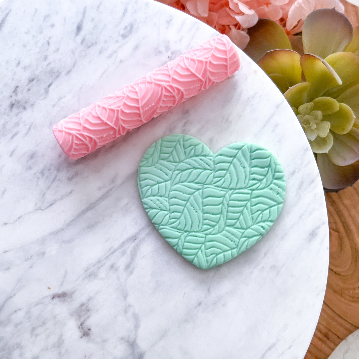 "Jungle Leaves" Fondant Texture Roller