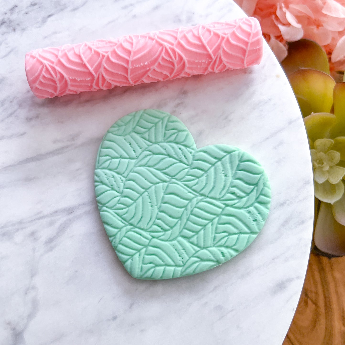 "Jungle Leaves" Fondant Texture Roller