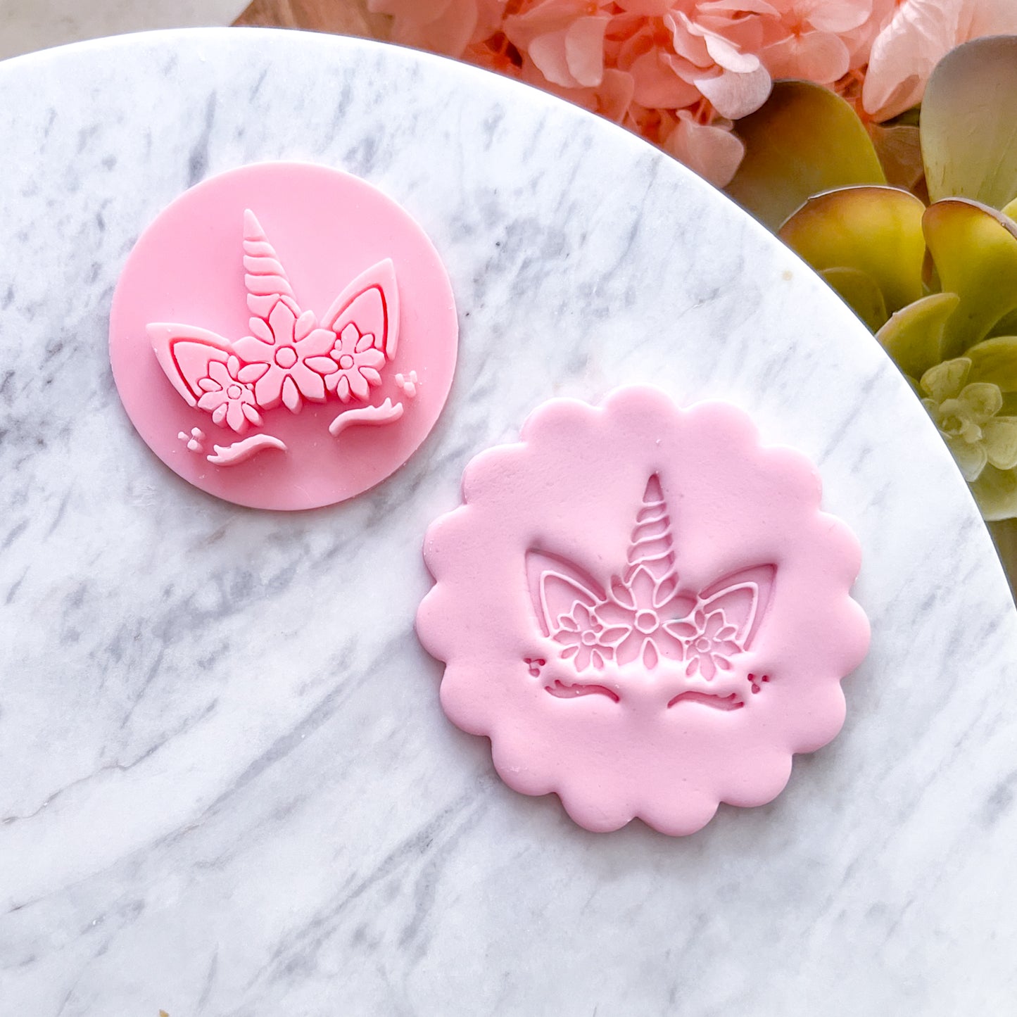 Unicorn Fondant Stamp