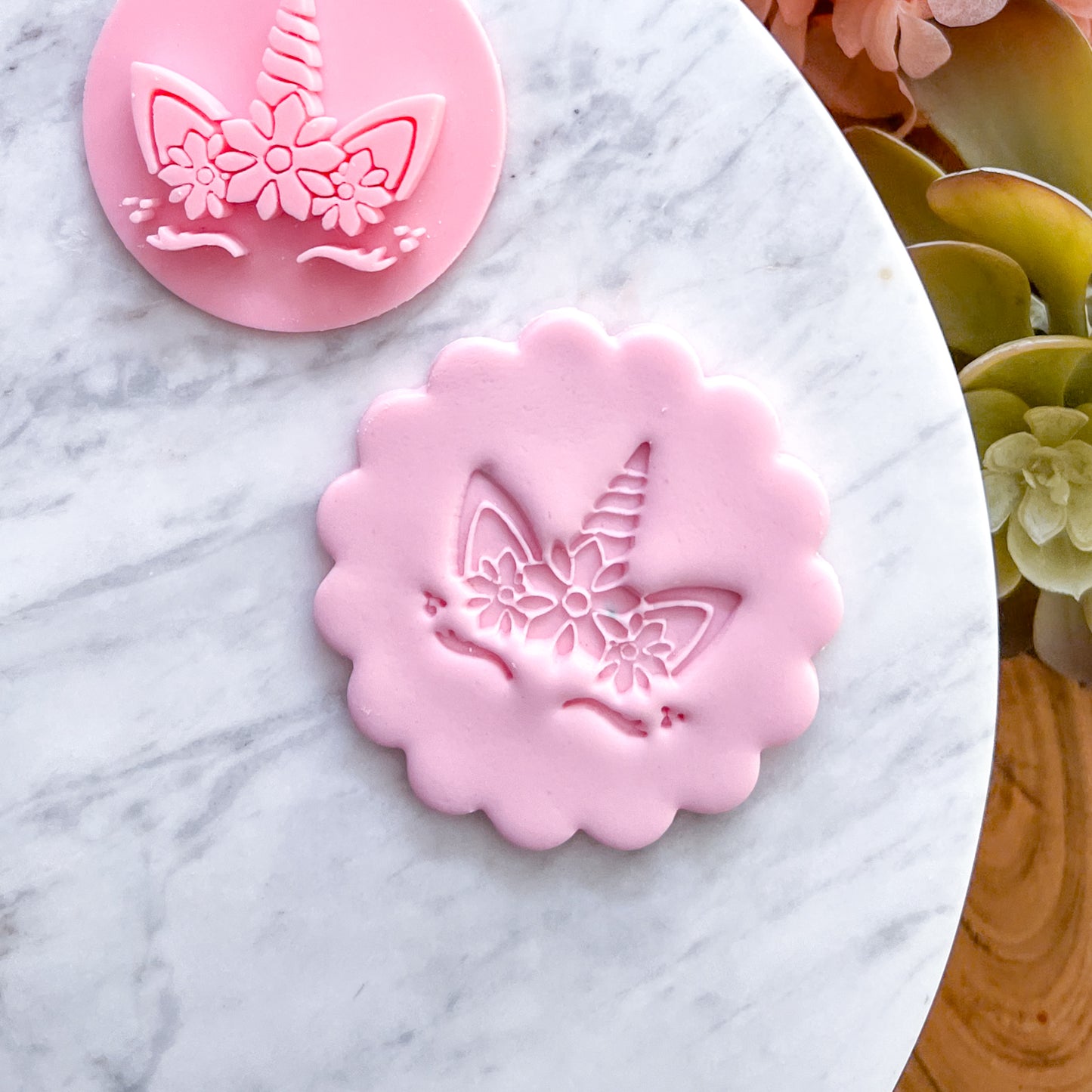 Unicorn Fondant Stamp