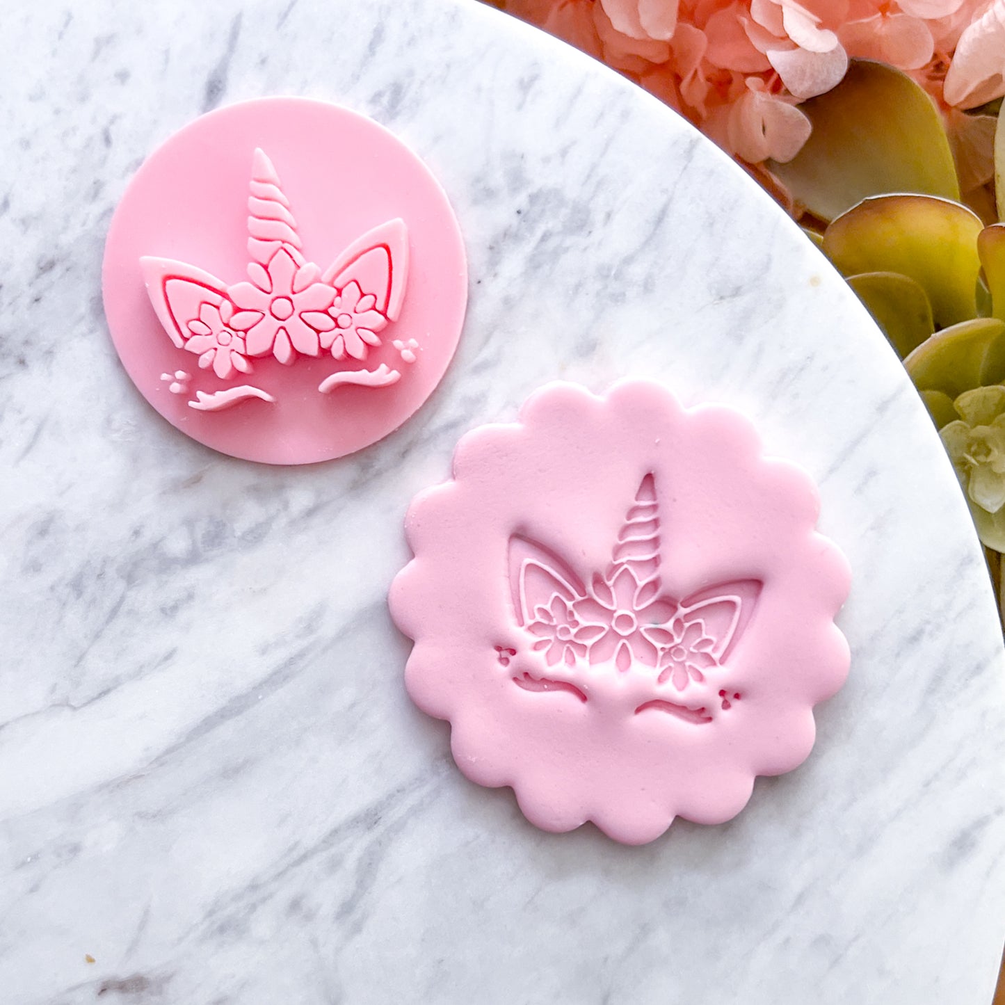 Unicorn Fondant Stamp