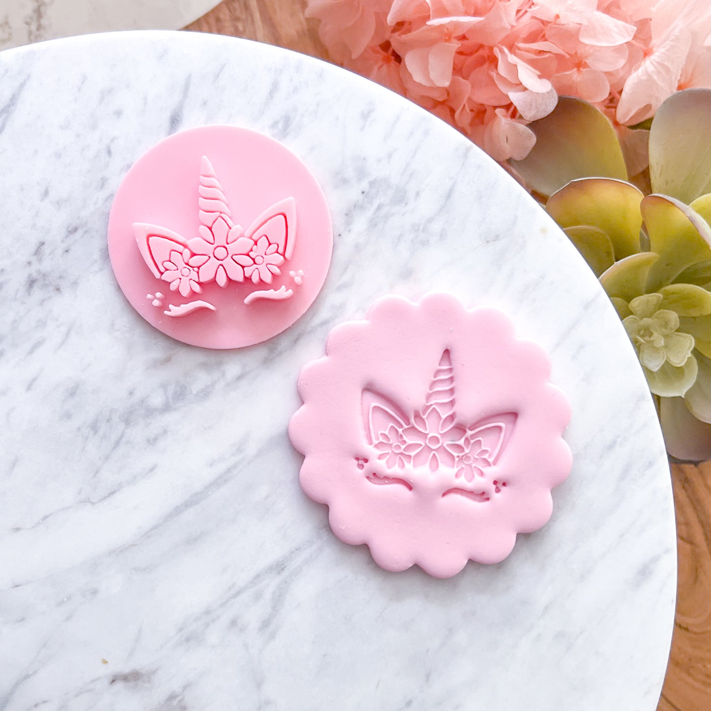 Unicorn Fondant Stamp