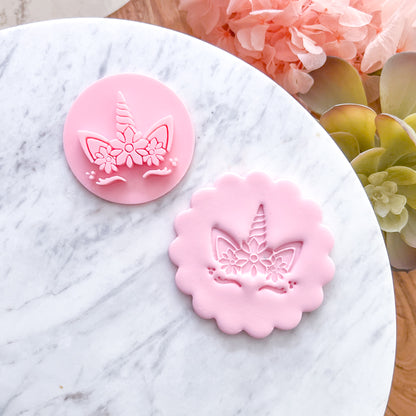 Unicorn Fondant Stamp