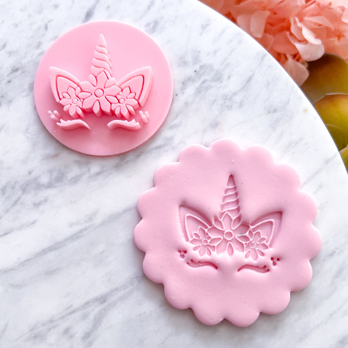 Unicorn Fondant Stamp