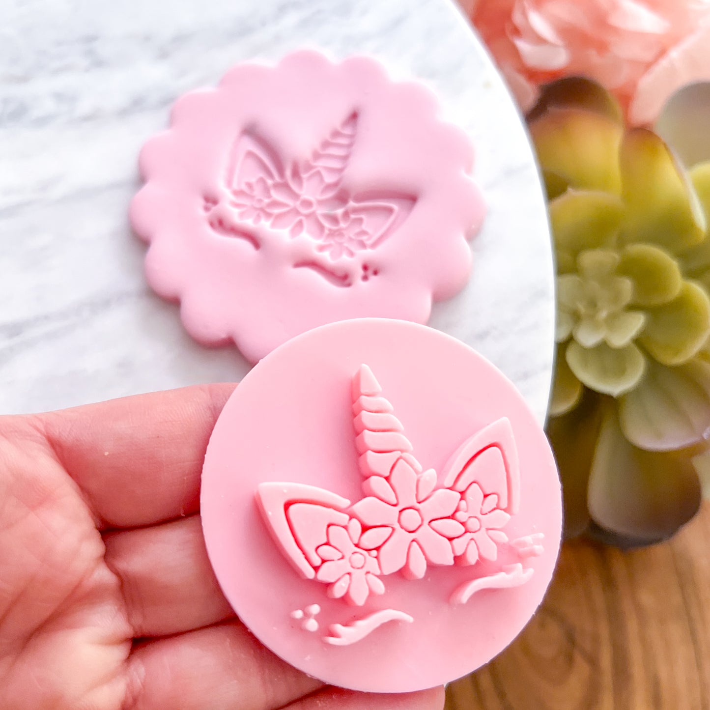 Unicorn Fondant Stamp