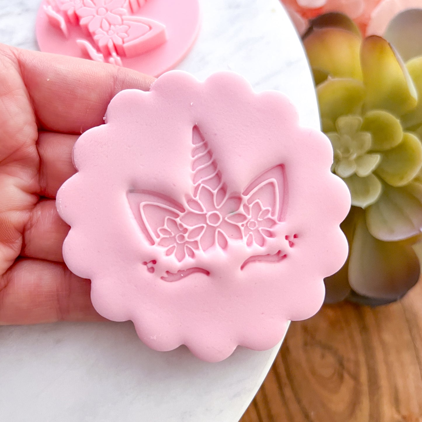 Unicorn Fondant Stamp