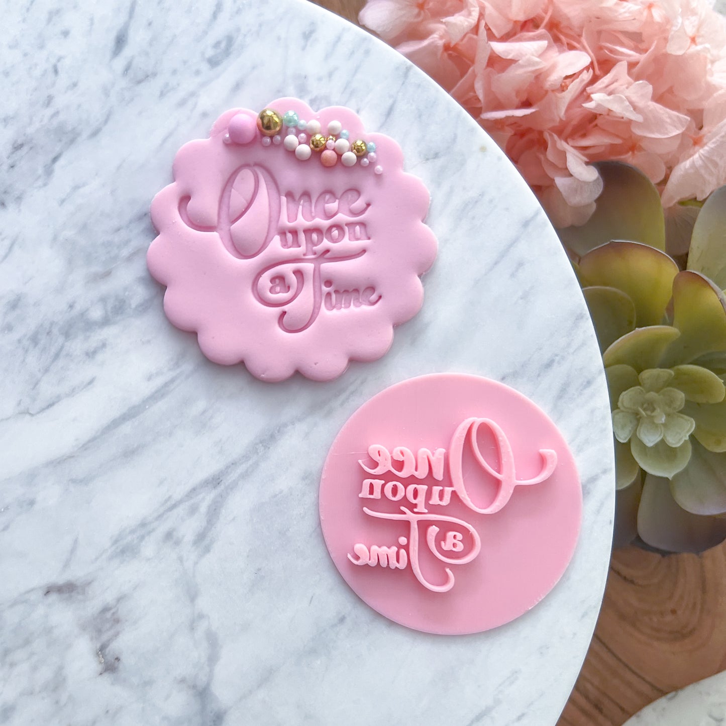 Once Upon a Time Fondant Stamp