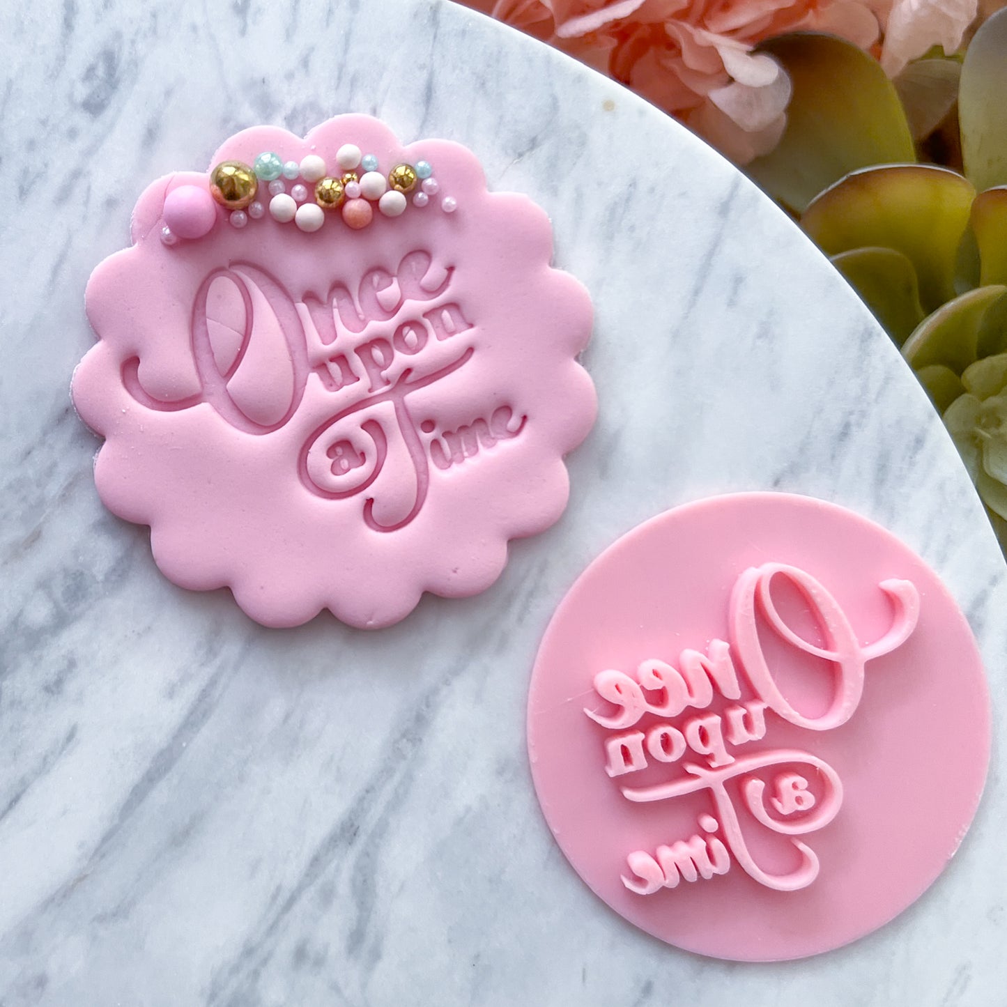 Once Upon a Time Fondant Stamp