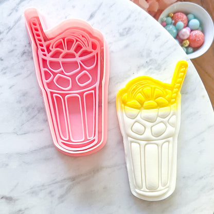 "Iced Tea" - Cookie Cutter & Stamp