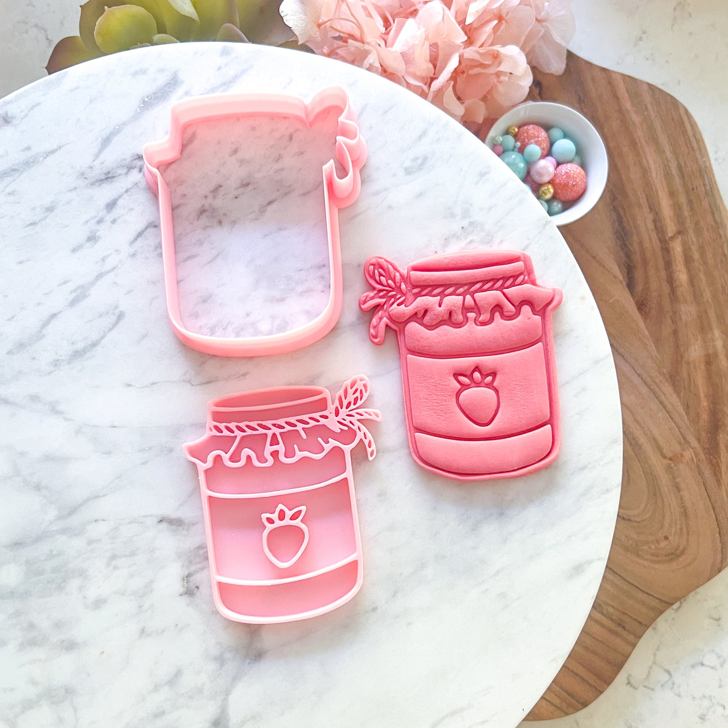 "Jam Jar" Cookie Cutter & Stamp