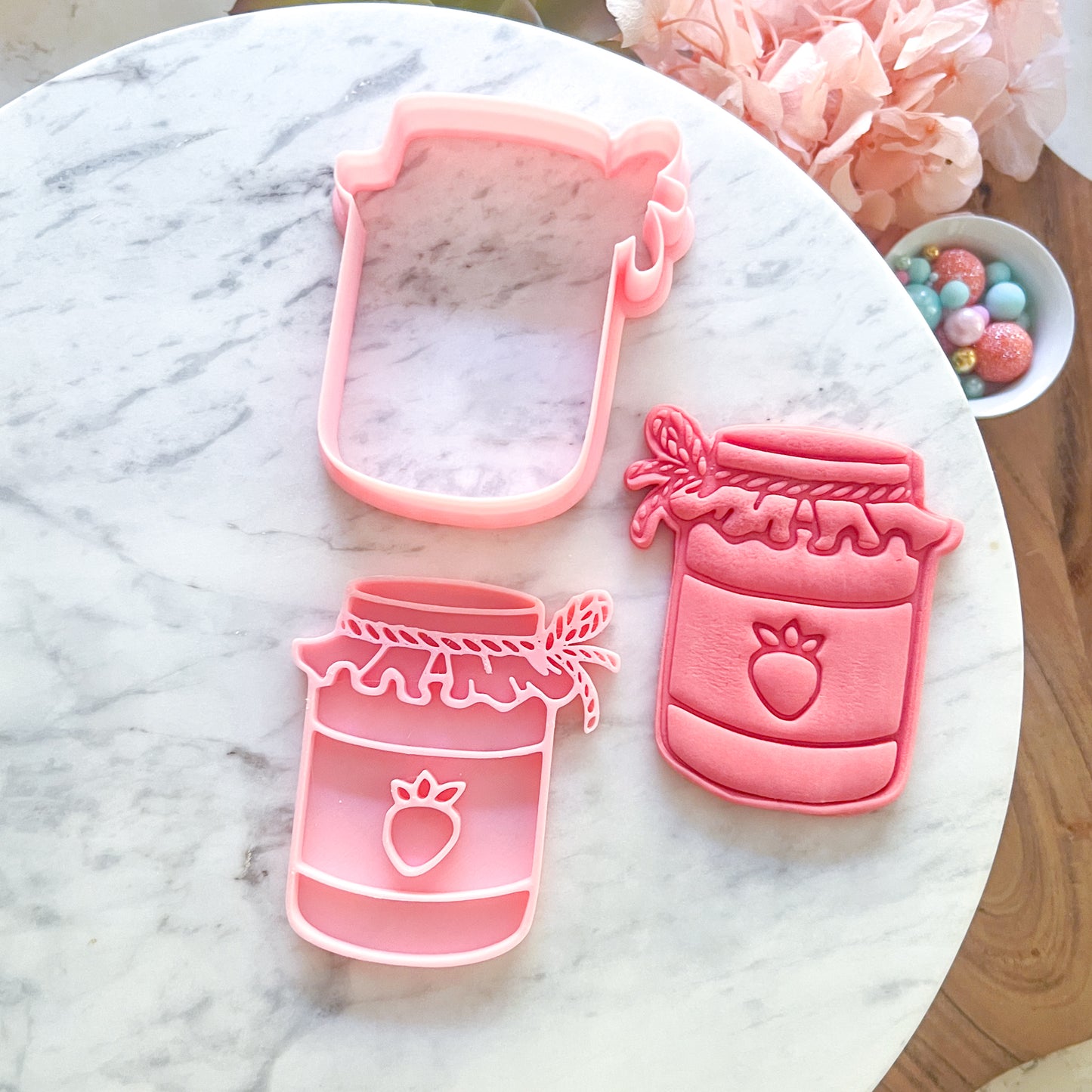 "Jam Jar" Cookie Cutter & Stamp
