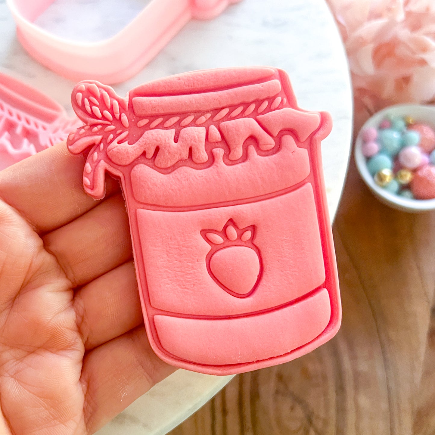 "Jam Jar" Cookie Cutter & Stamp