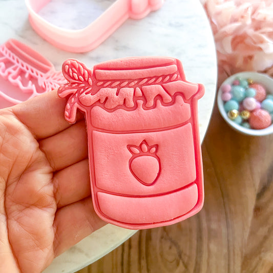 "Jam Jar" Cookie Cutter & Stamp