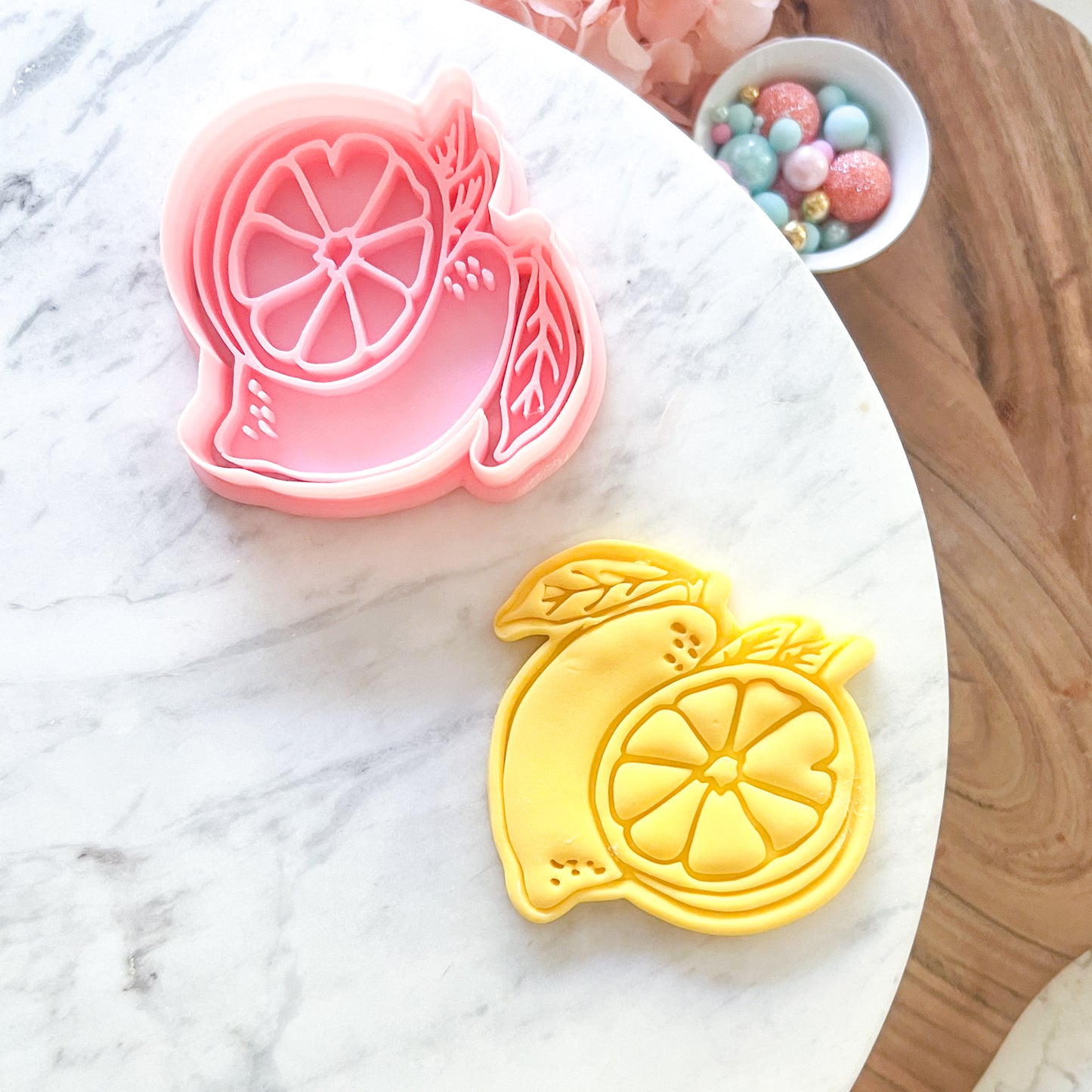 "Lemon Bunch" - Cookie Cutter & Stamp