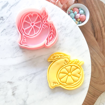 "Lemon Bunch" - Cookie Cutter & Stamp