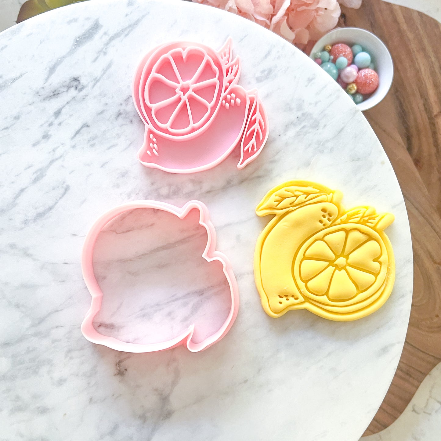 "Lemon Bunch" - Cookie Cutter & Stamp