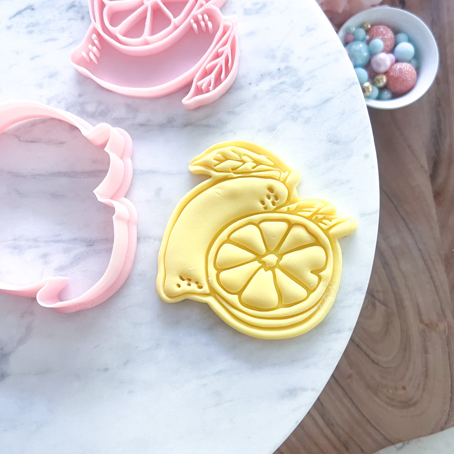 "Lemon Bunch" - Cookie Cutter & Stamp