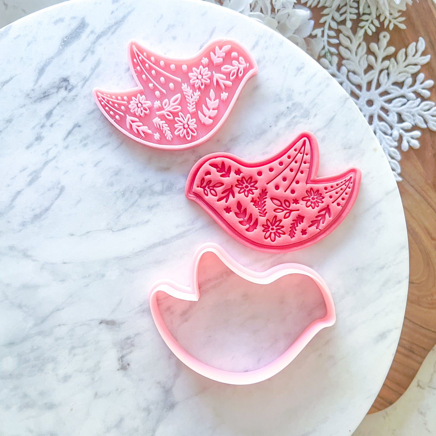 "Skandi Bird" Cookie Cutter & Stamp