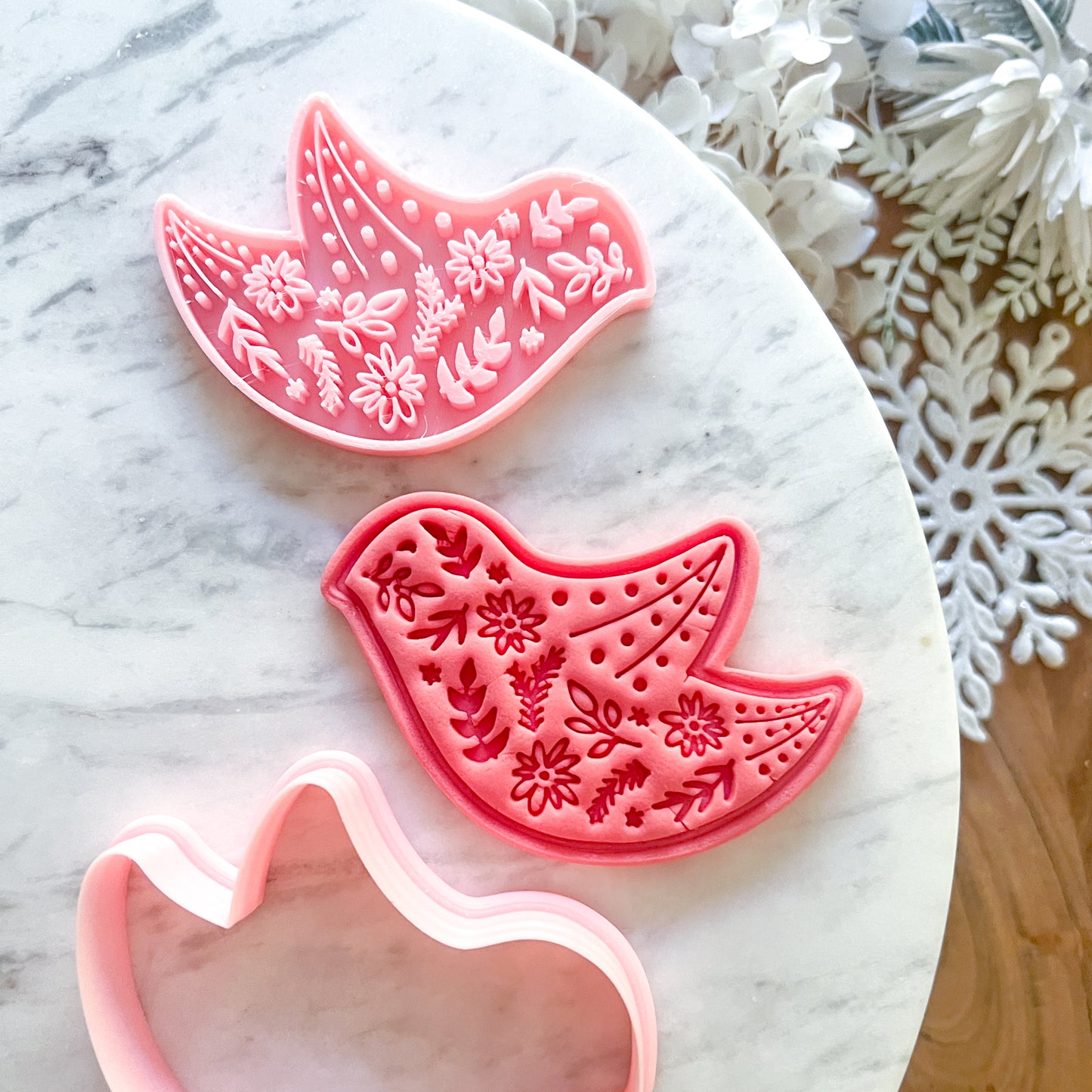 "Skandi Bird" Cookie Cutter & Stamp