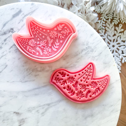 "Skandi Bird" Cookie Cutter & Stamp
