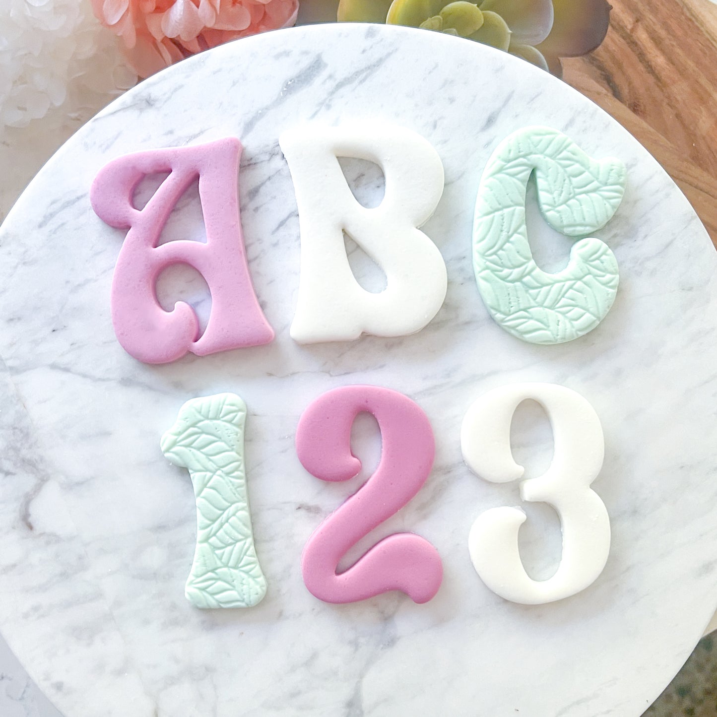 Letters & Number Cutters - Fancy Font
