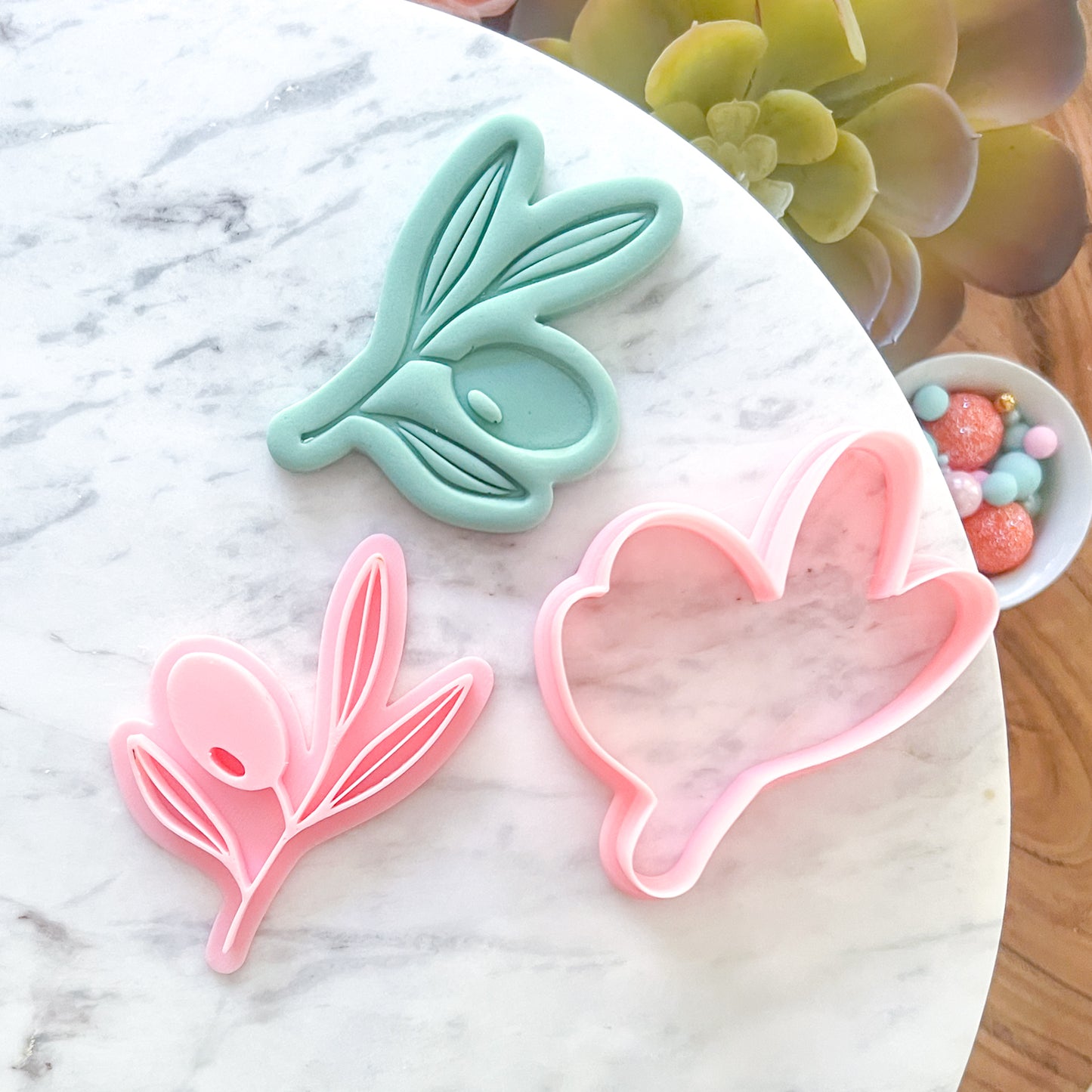 "Olive Branch" - Cookie Cutter & Stamp