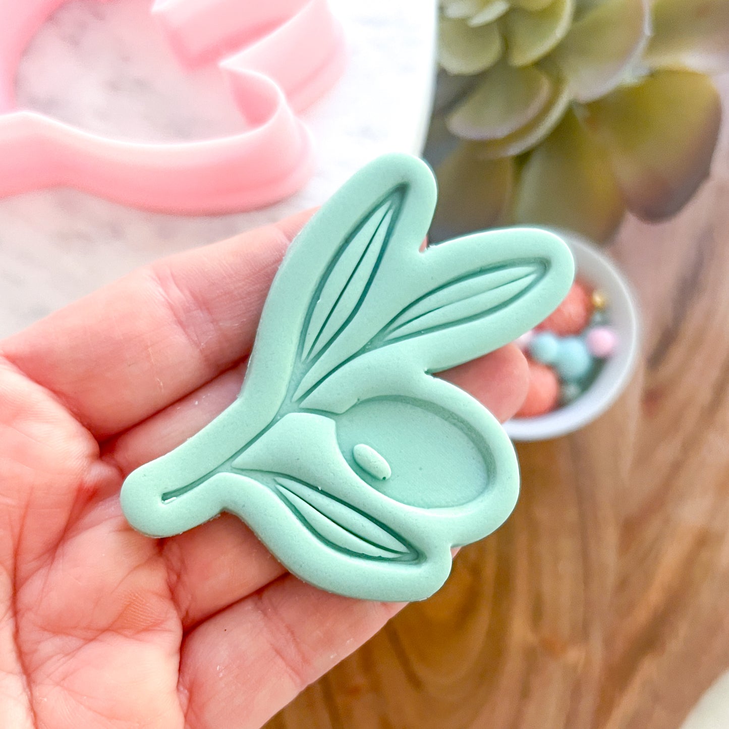 "Olive Branch" - Cookie Cutter & Stamp