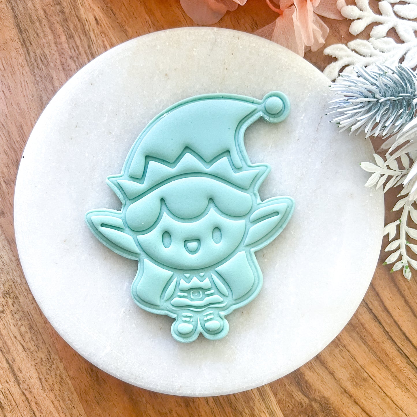 "Elf Girl" Cookie Cutter & Stamp