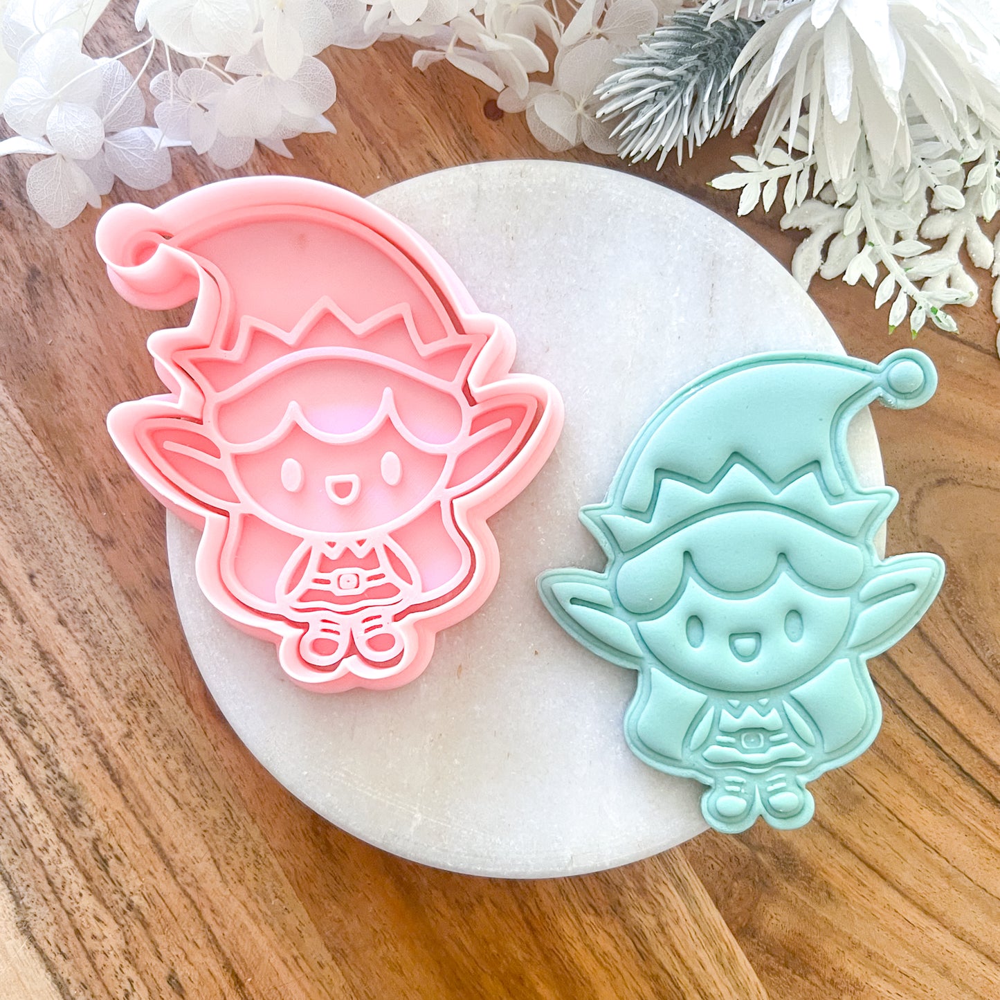 "Elf Girl" Cookie Cutter & Stamp
