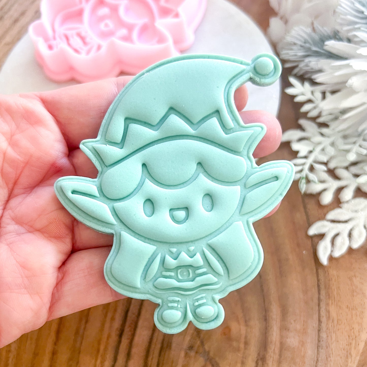 "Elf Girl" Cookie Cutter & Stamp