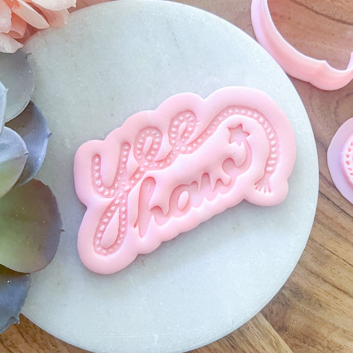 "Yee Haw" - Cookie Cutter & Stamp Set