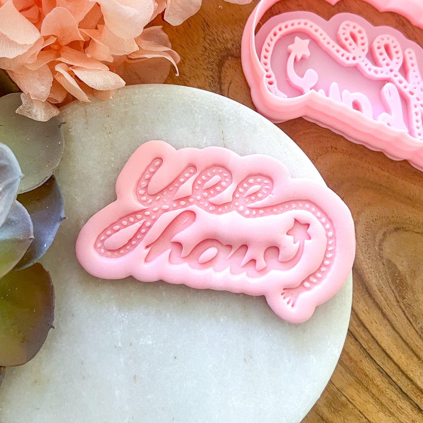 "Yee Haw" - Cookie Cutter & Stamp Set