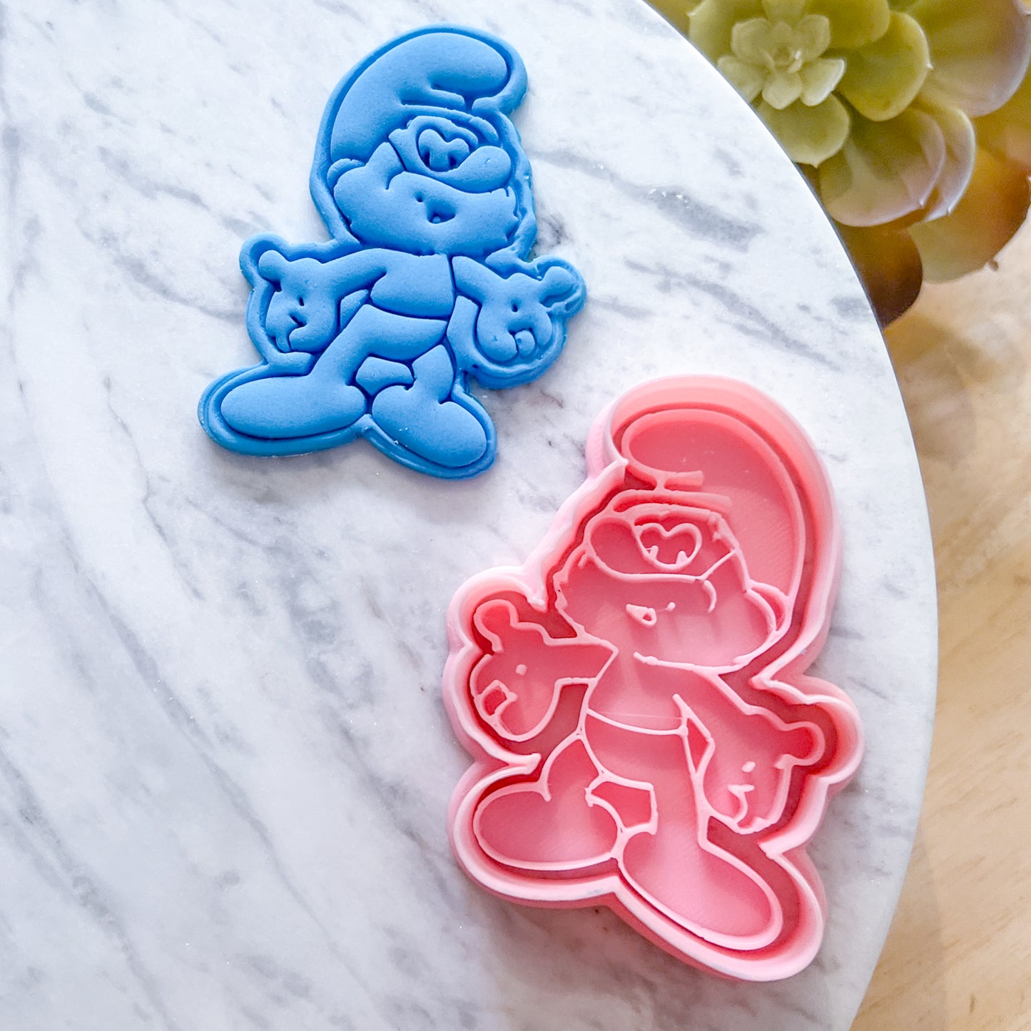 "Papa Smurf" Cookie Cutter & Stamp