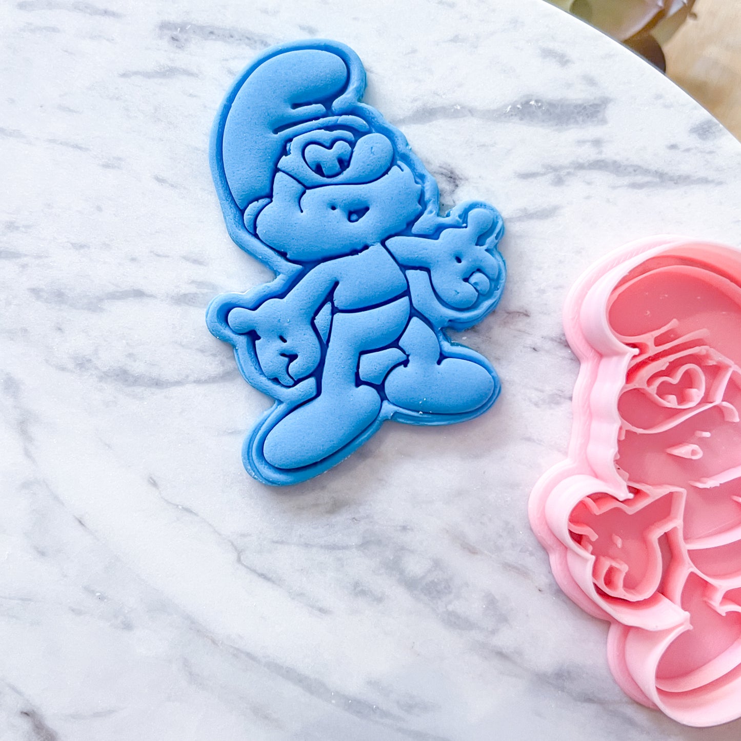 "Papa Smurf" Cookie Cutter & Stamp