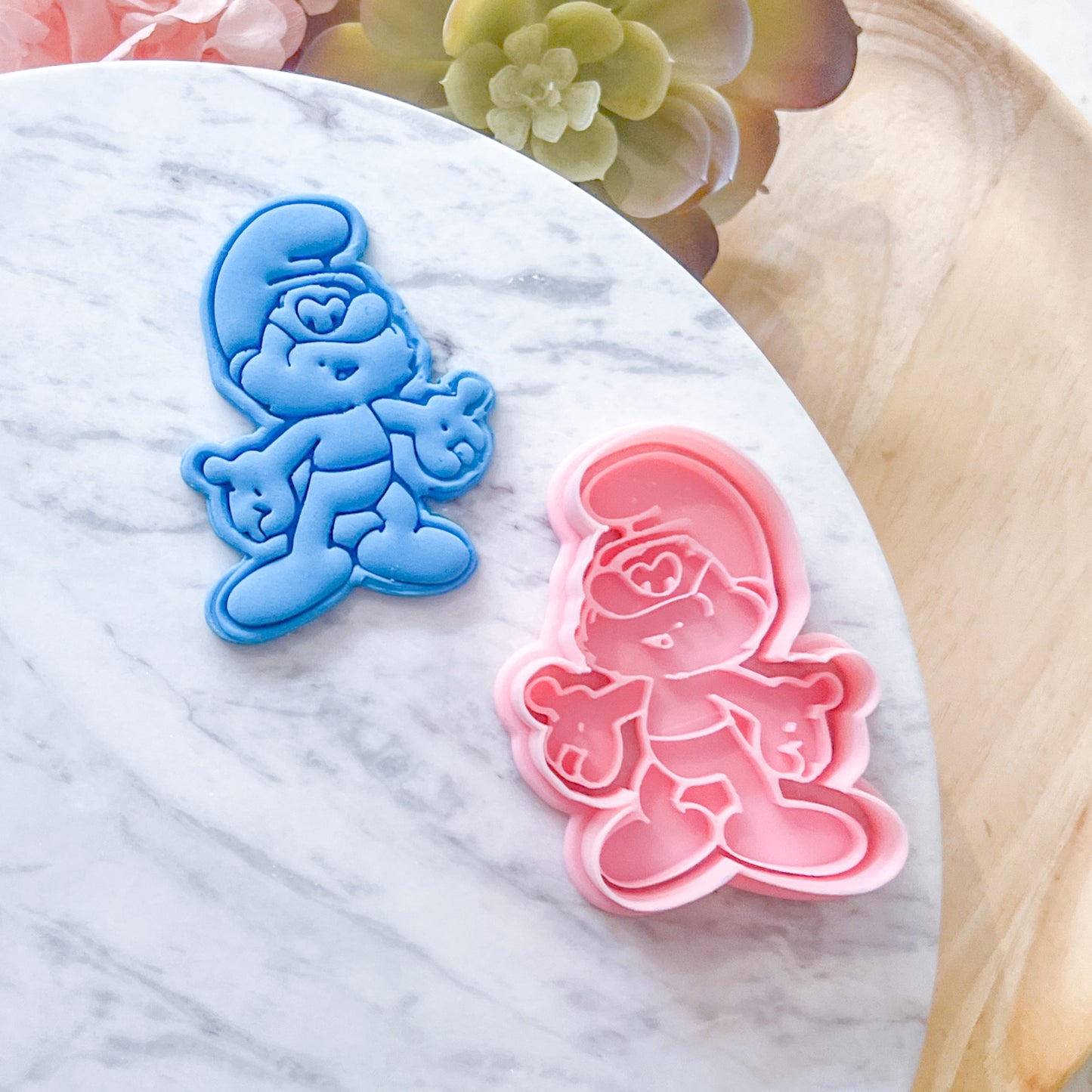 "Papa Smurf" Cookie Cutter & Stamp