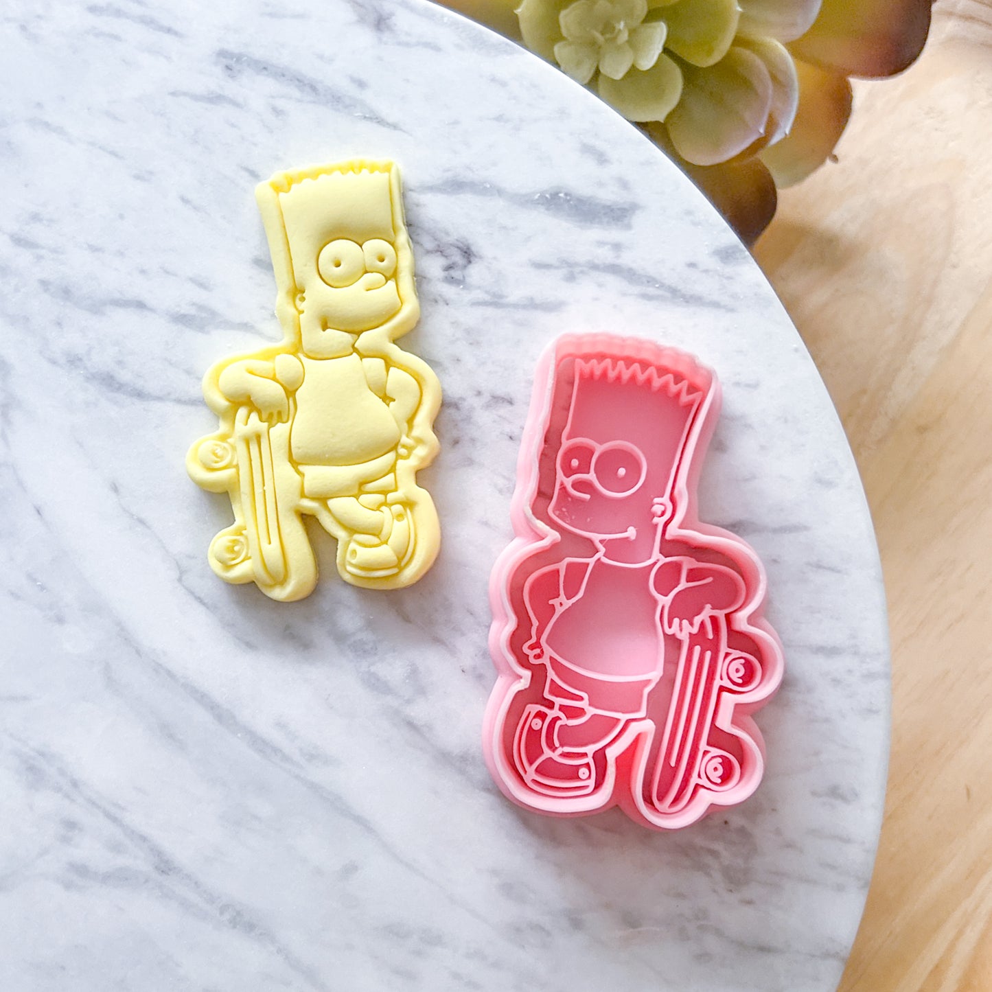 "Bart" Cookie Cutter and Stamp Set