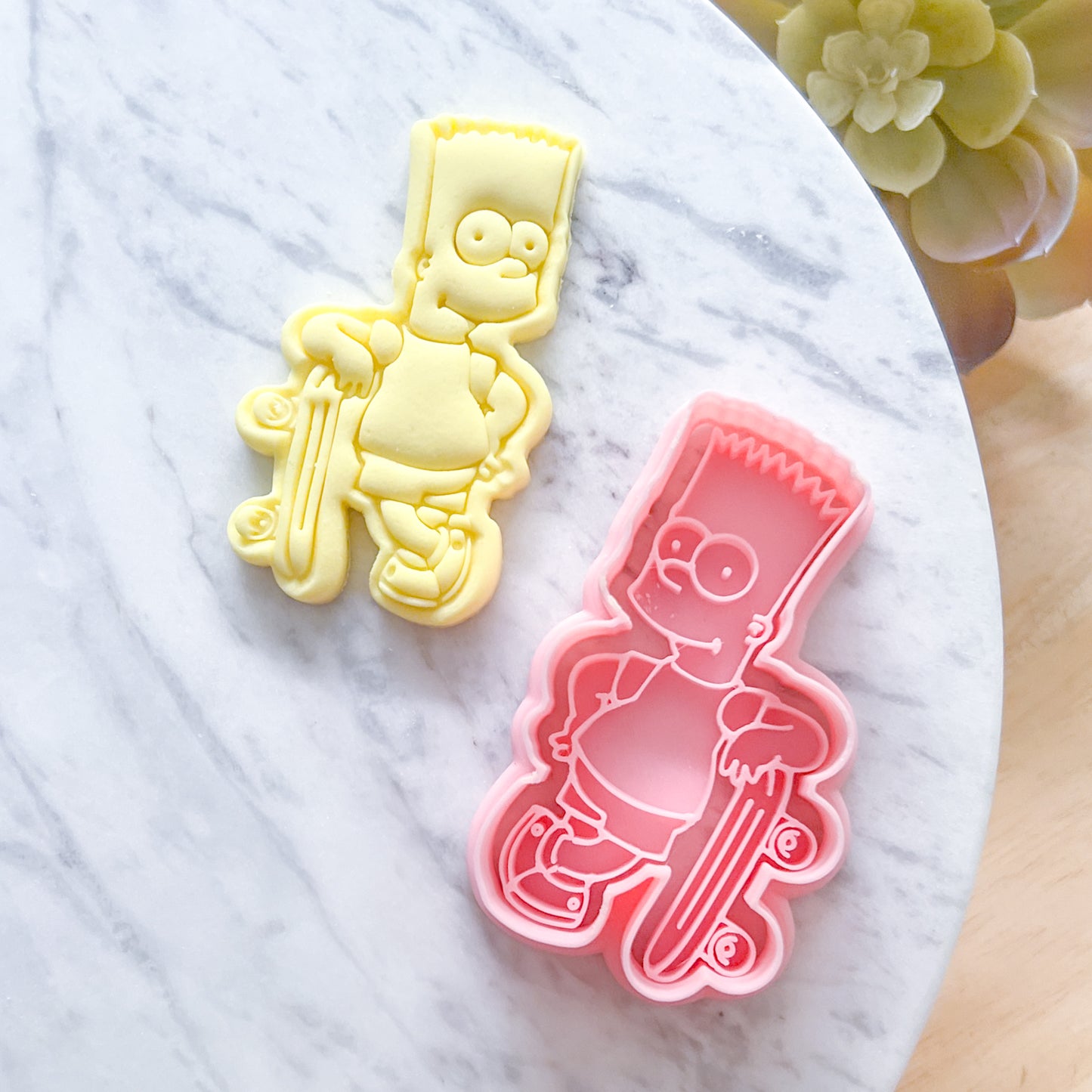 "Bart" Cookie Cutter and Stamp Set