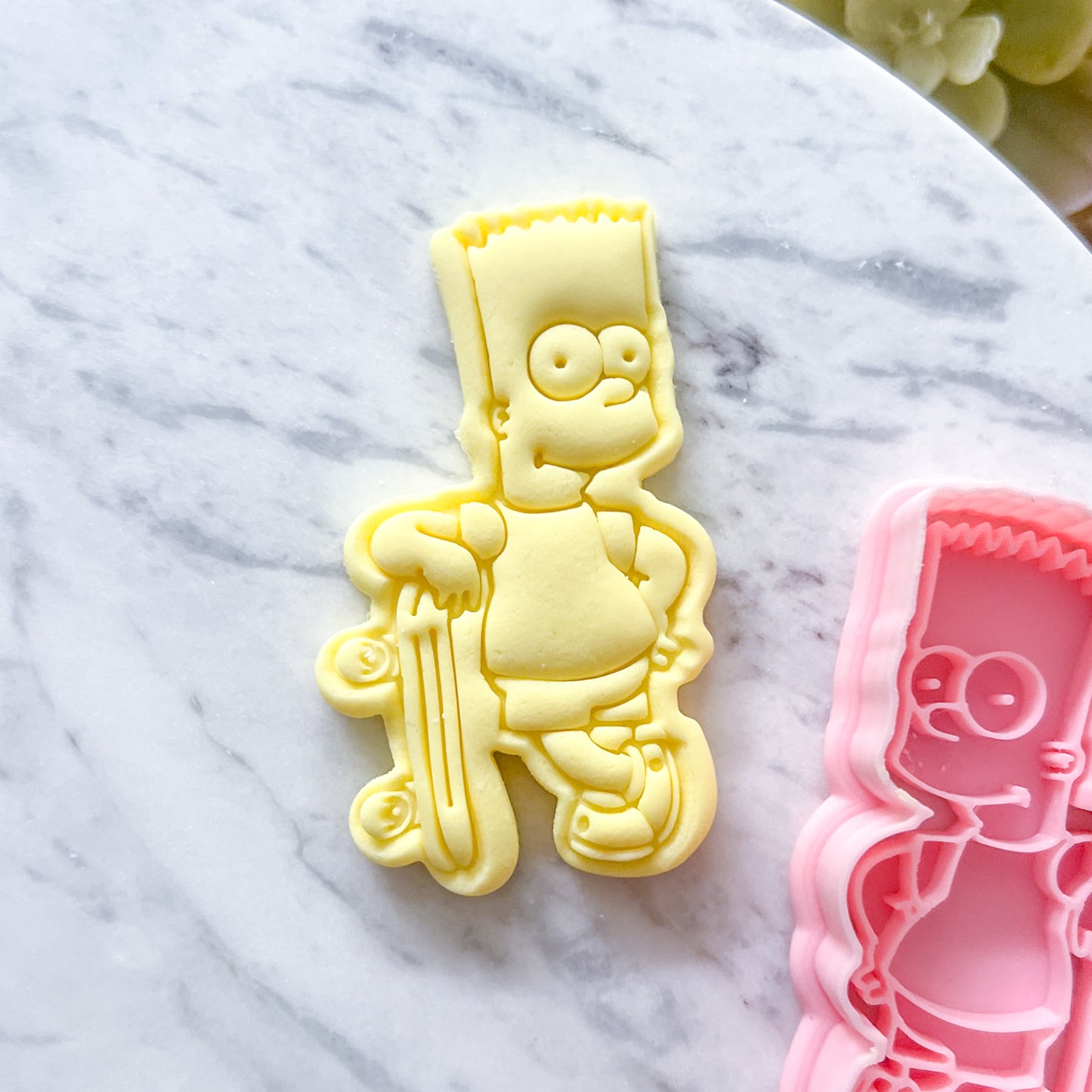 "Bart" Cookie Cutter and Stamp Set