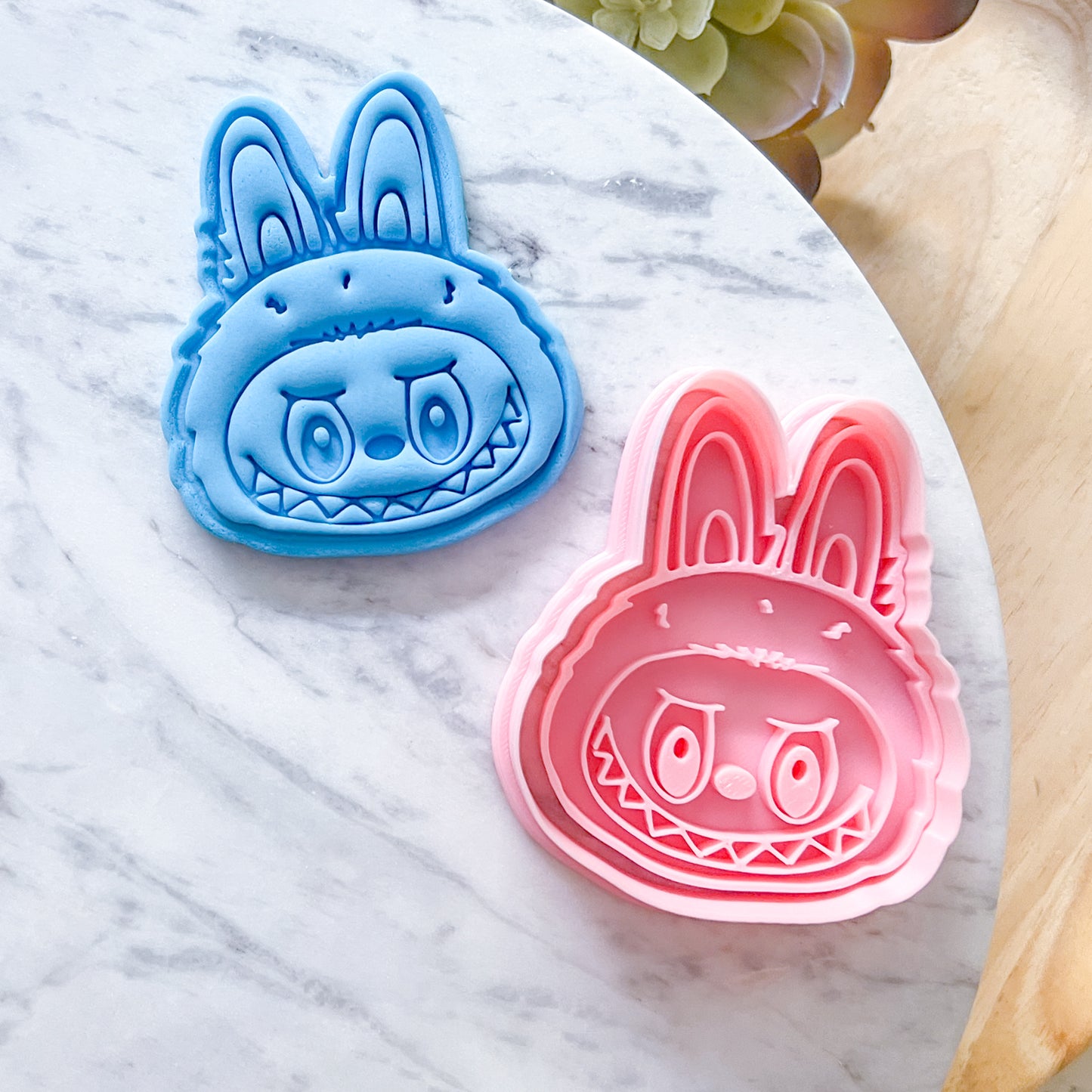 "Labubu Monster" Cookie Cutter & Stamp
