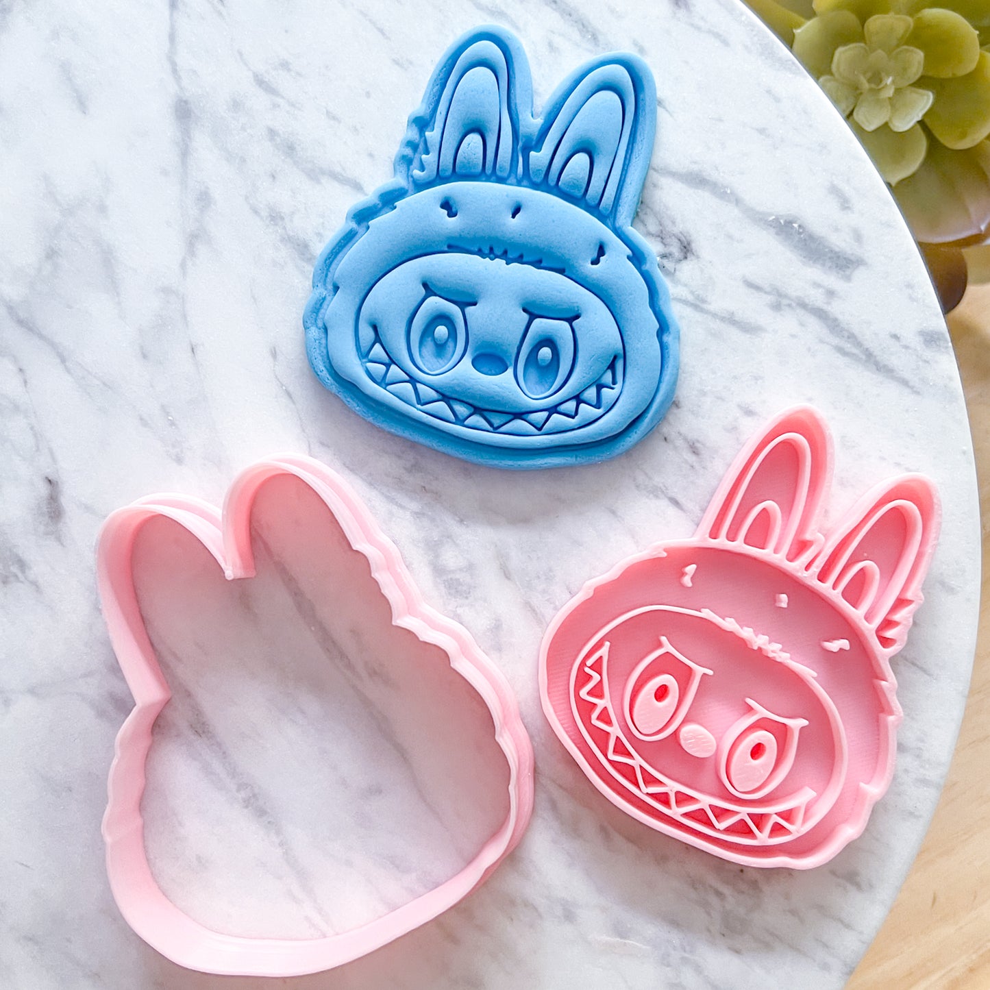 "Labubu Monster" Cookie Cutter & Stamp