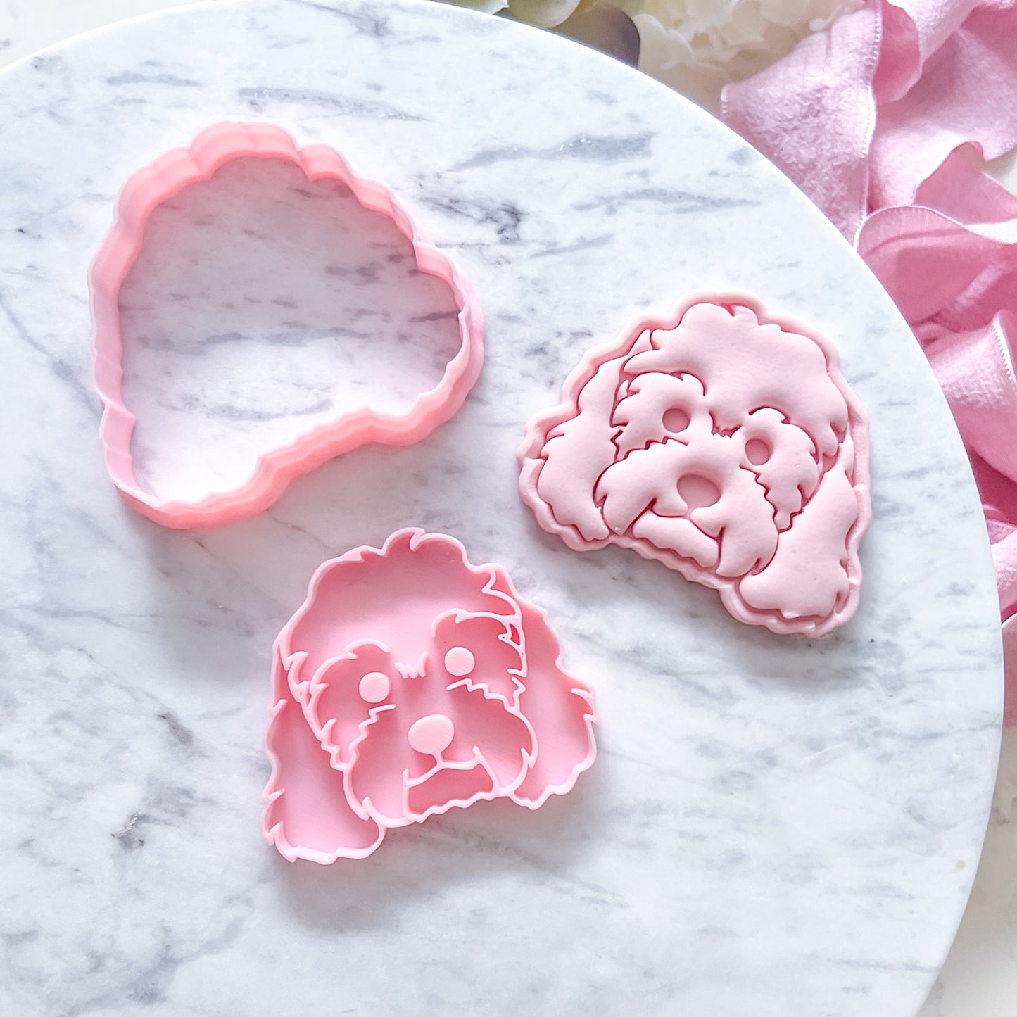 "Cavoodle" - Cookie Cutter & Stamp